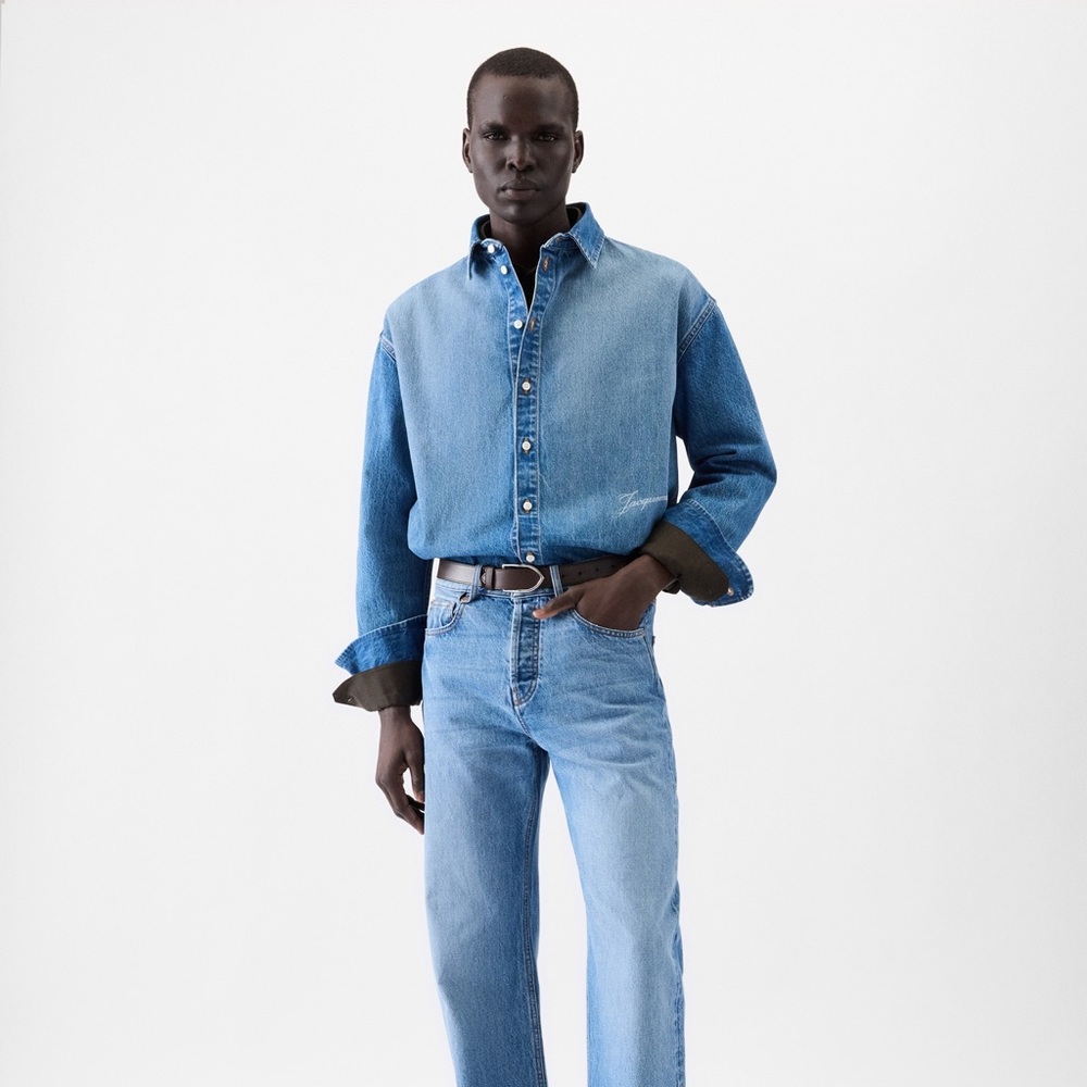 Jacquemus The Simon de-Nîmes Denim Shirt